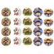 52007T set 20 caketoppers de vafa Angelo e cel mai tare D5cm